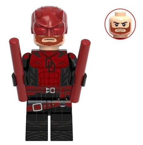 Marvel Lego Custom Minifigure - Daredevil 2