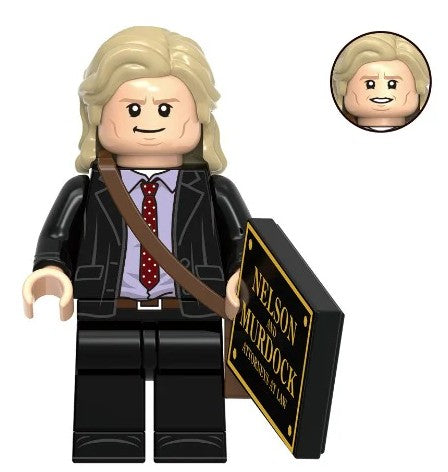 Marvel Lego Custom Minifigure - Foggy Nelson