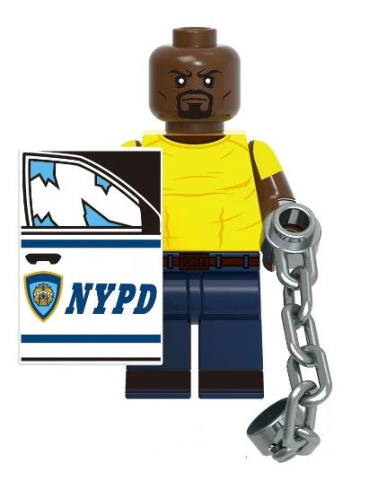 Marvel Lego Custom Minifigure - Luke Cage