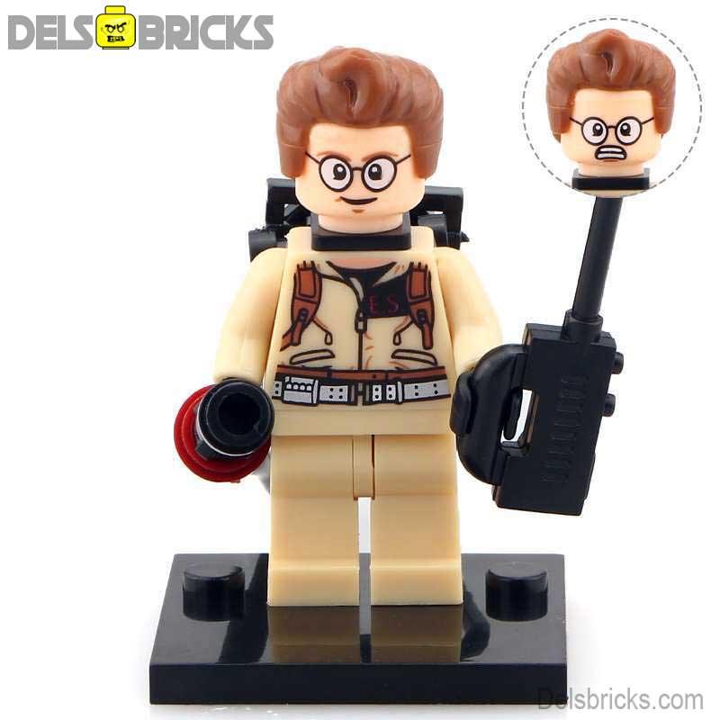 Ghostbusters Lego Custom Minifigure Set - 4 Lego Minifigures