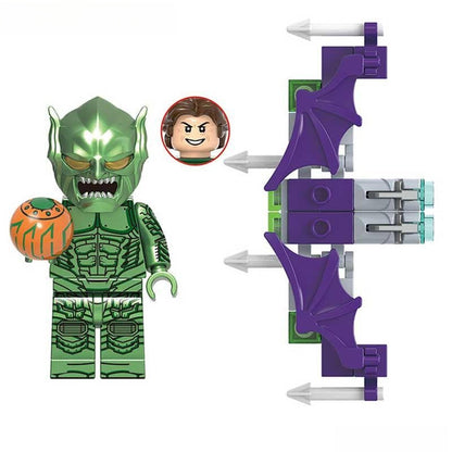 Marvel Lego Custom Minifigure - Green Goblin Spider-Man No Way Home