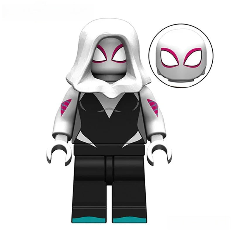 Marvel Lego Custom Minifigure - Gwen Stacy Ghost Spider 2