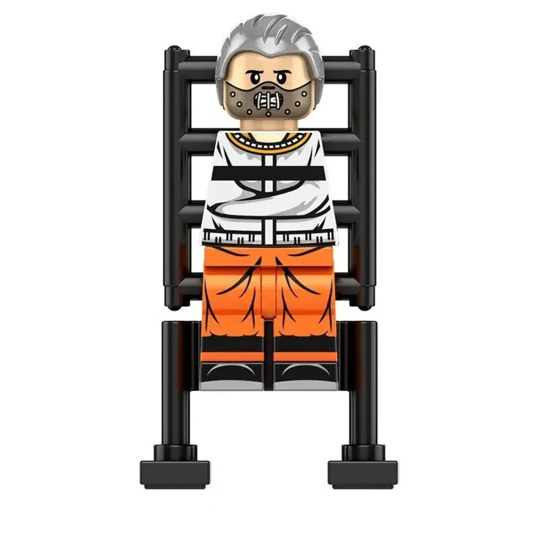 Movies Lego Custom Minifigure - Hannibal Lecter Silence of The Lambs