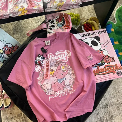 Disney Harajuku Dumbo Graphic T-Shirt