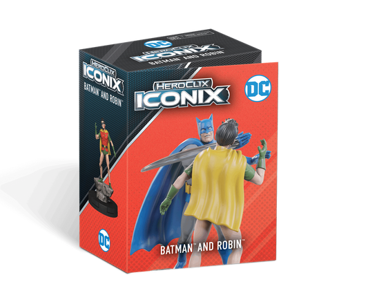 Batman HeroClix: Iconix - Batman and Robin