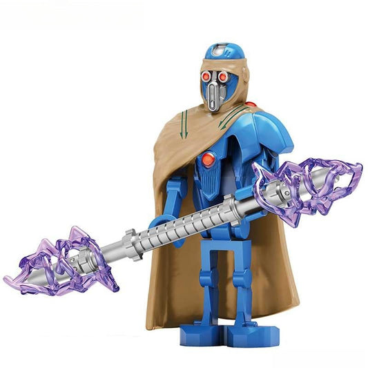 Star Wars Lego Custom Minifigure - IG-100 MagnaGuard (Blue)