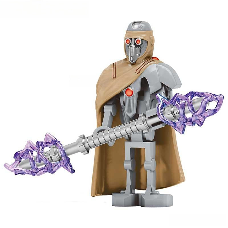 Star Wars Lego Custom Minifigure - IG-100 MagnaGuard (Gray)
