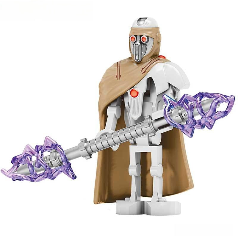 Star Wars Lego Custom Minifigure - IG-100 MagnaGuard (White)