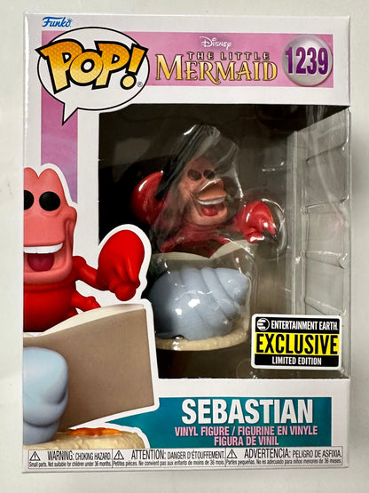 Disney Funko Pop! - Conductor Sebastian #1139 The Little Mermaid 2022 EE Exclusive