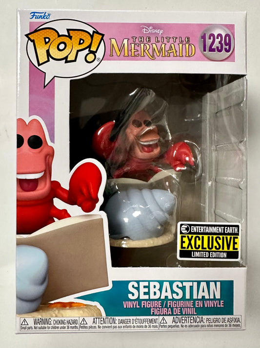 Disney Funko Pop! - Conductor Sebastian #1139 The Little Mermaid 2022 EE Exclusive