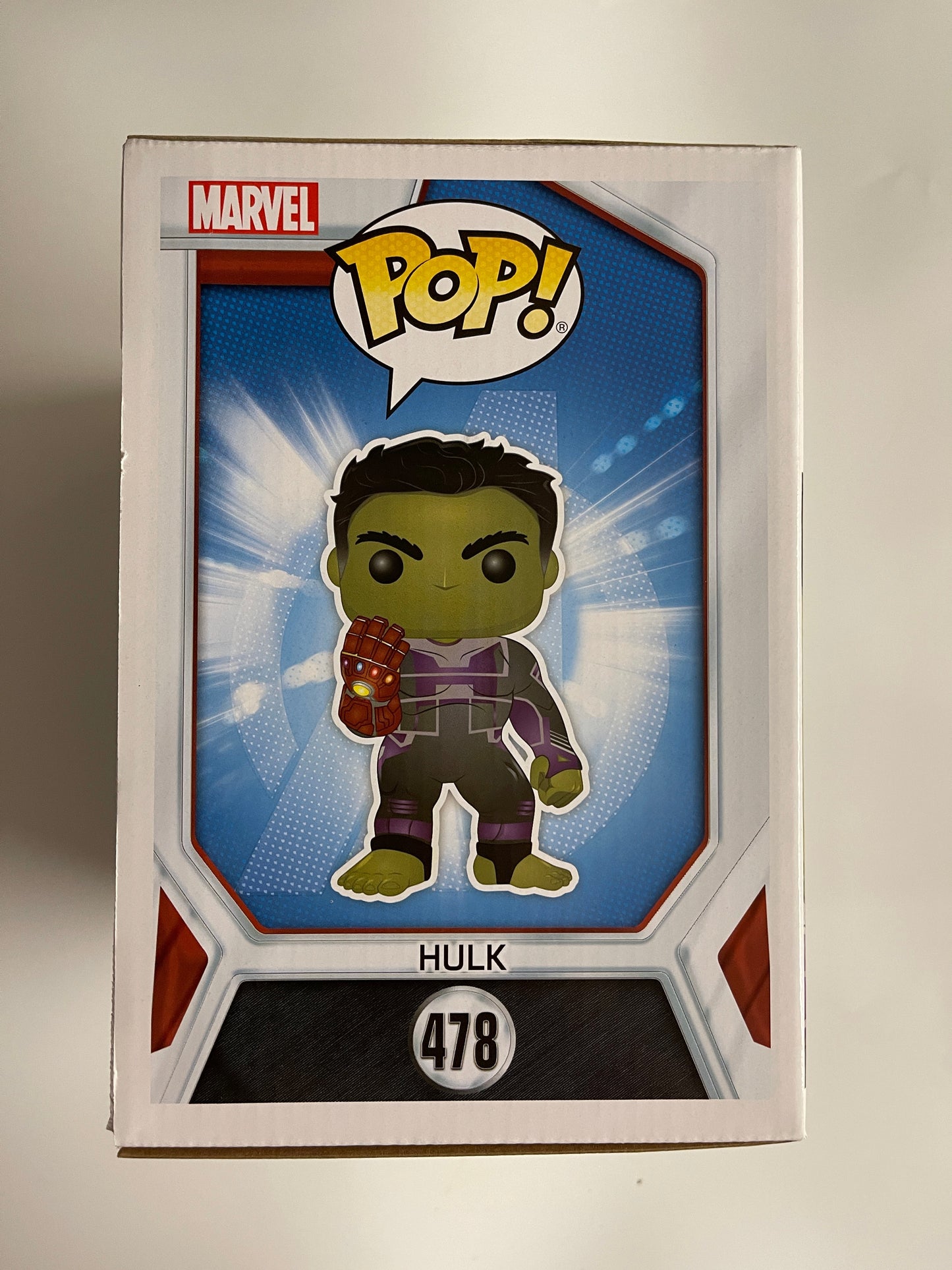 Marvel Funko Pop! - 6" Hulk With Nano Gauntlet #478 Avengers Endgame 2019