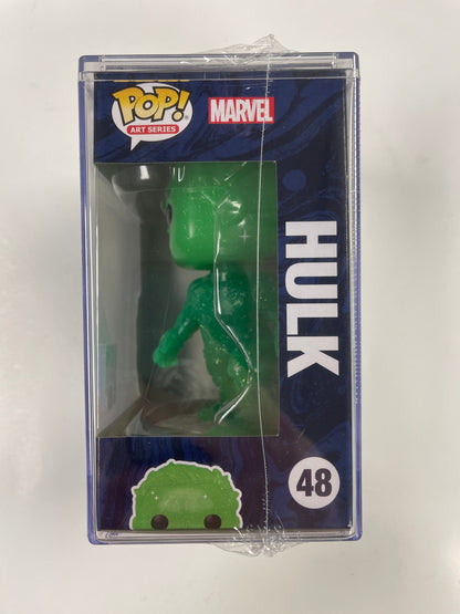 Marvel Funko Pop! - The Hulk (Green) #48 Infinity Saga Art Series Stack