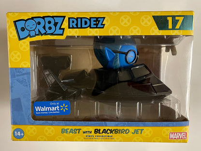 Marvel Funko Dorbz Rides - Beast W/ Blackbird Jet #17 X-Men 2016 Walmart Exclusive