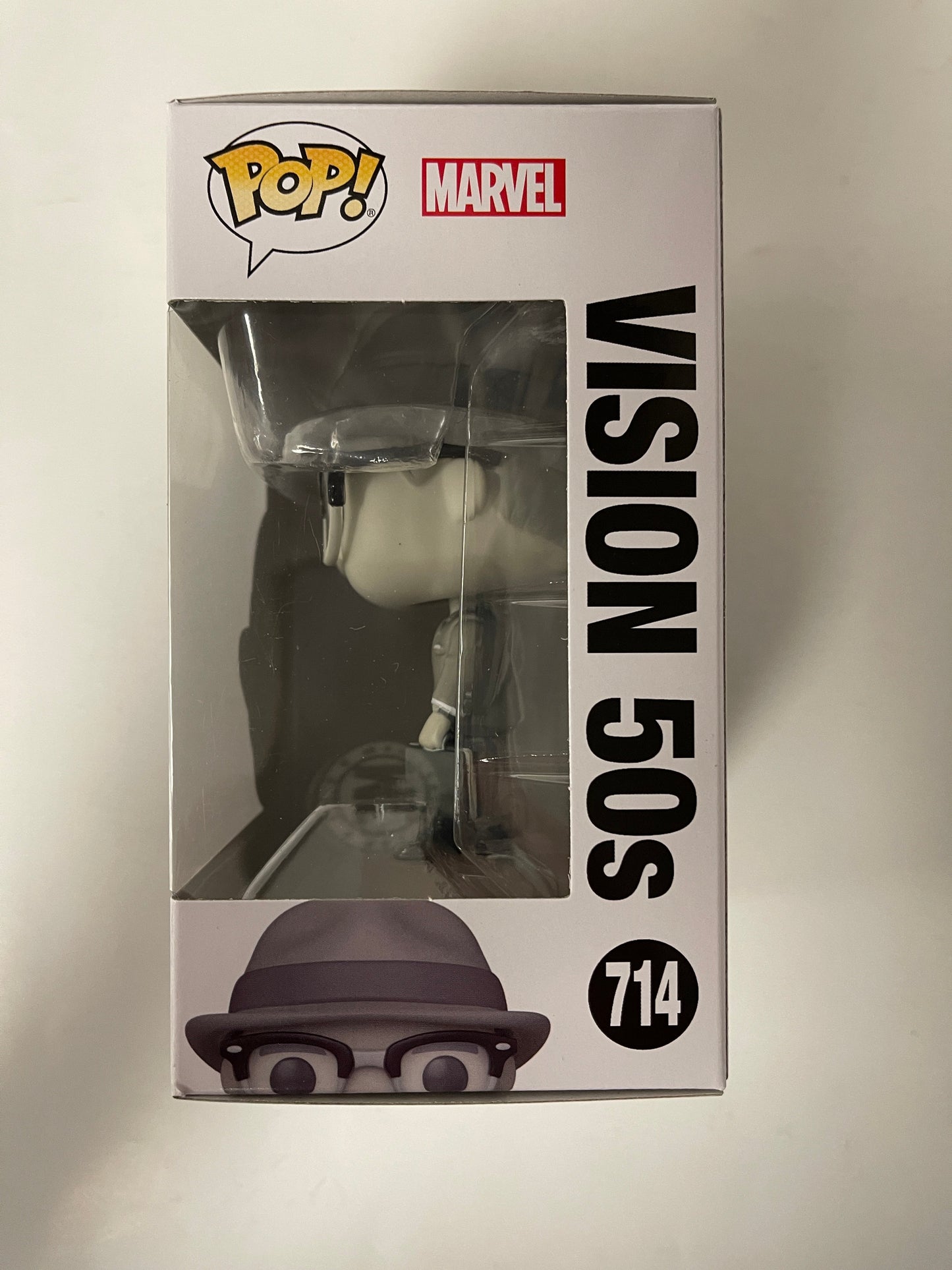 Marvel Funko Pop! - 50’s Black & White (B&W) Vision #714 WandaVision 2021 Disney +