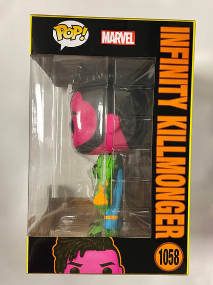 Marvel Funko Pop! - 10” Black Light Infinity Killmonger #1058 What If? Exclusive