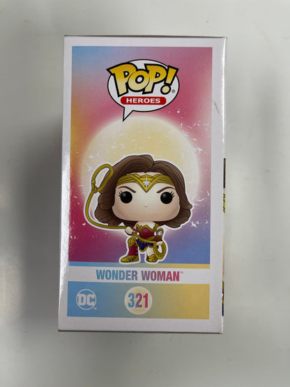 DC Funko Pop! - Metallic Wonder Woman Throwing Lasso #321 WW84 2020