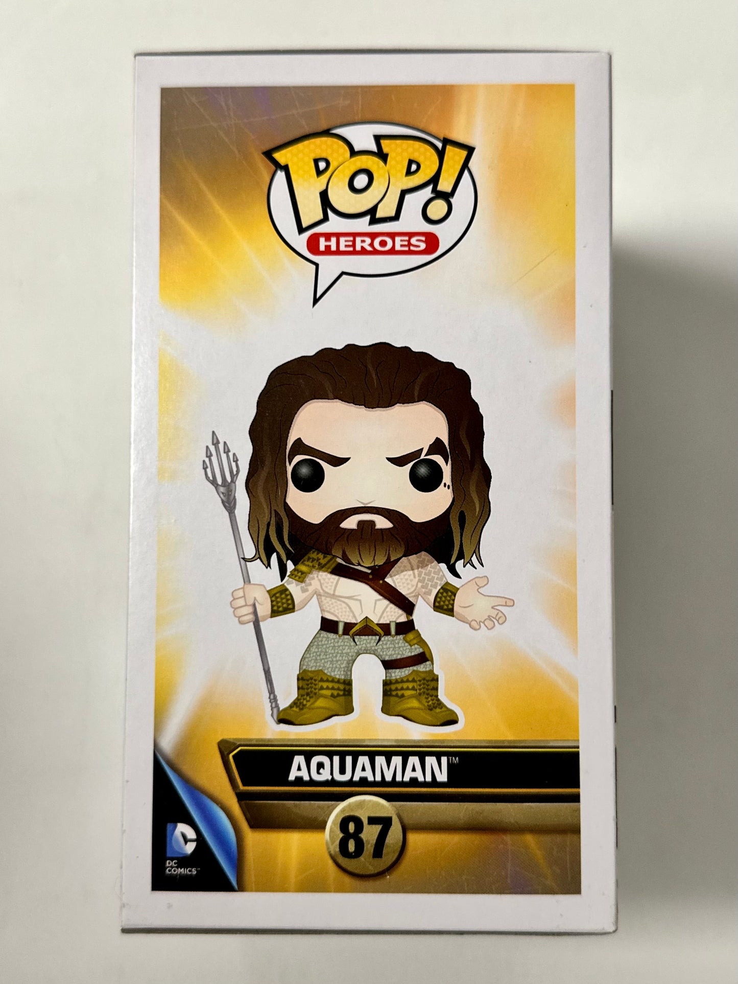 DC Funko Pop! - Patina Aquaman #87 Batman V Superman 2015 Vaulted Exclusive