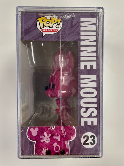 Disney Funko Pop! - Minnie Mouse #23 Art Series Amazon Exclusive W/ Hard Protector