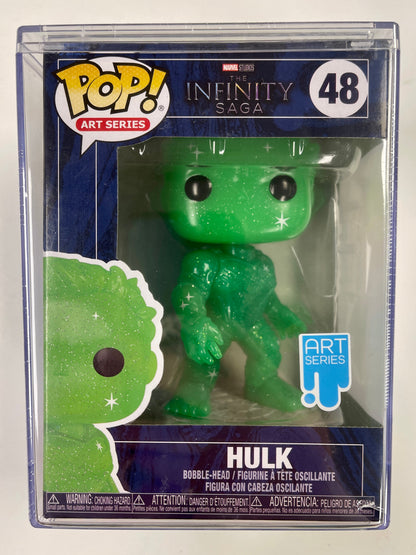 Marvel Funko Pop! - The Hulk (Green) #48 Infinity Saga Art Series Stack