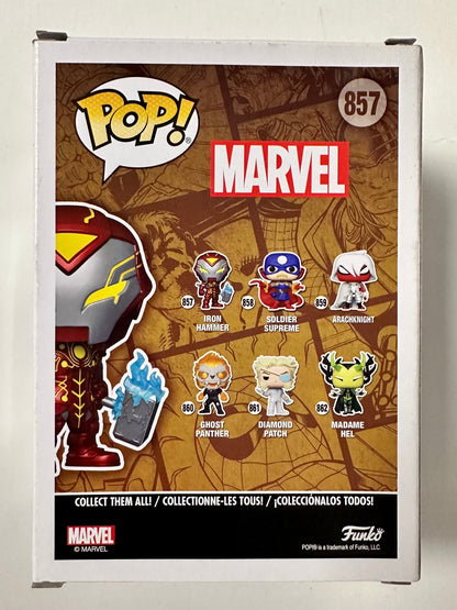 Marvel Funko Pop! - Iron Hammer #857 Infinity Warps 2021 Glow Target Exclusive