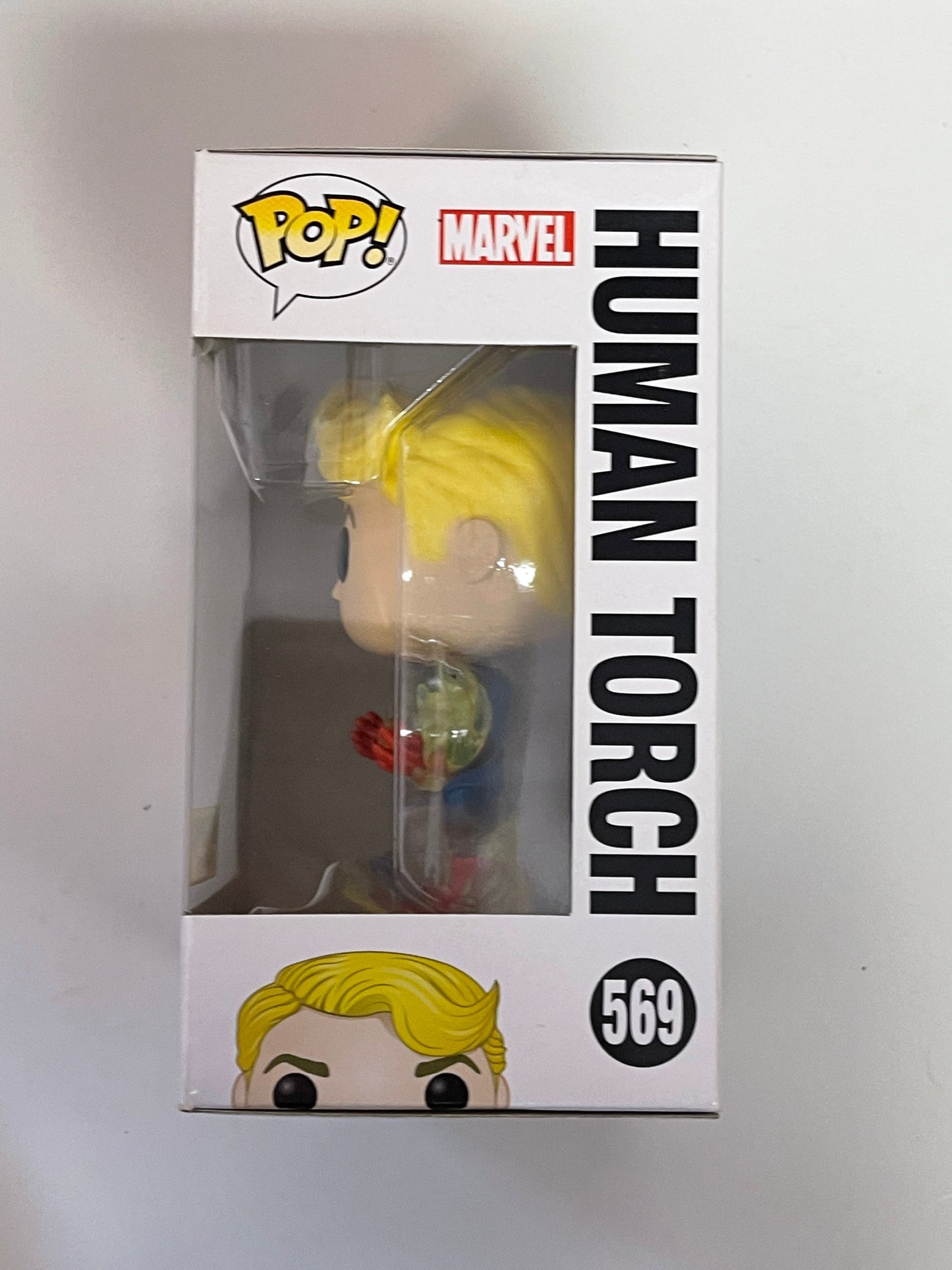 Marvel Funko Pop! - Human Torch #569 Fantastic Four Johnny Storm 2019 Vaulted HT Exclusive