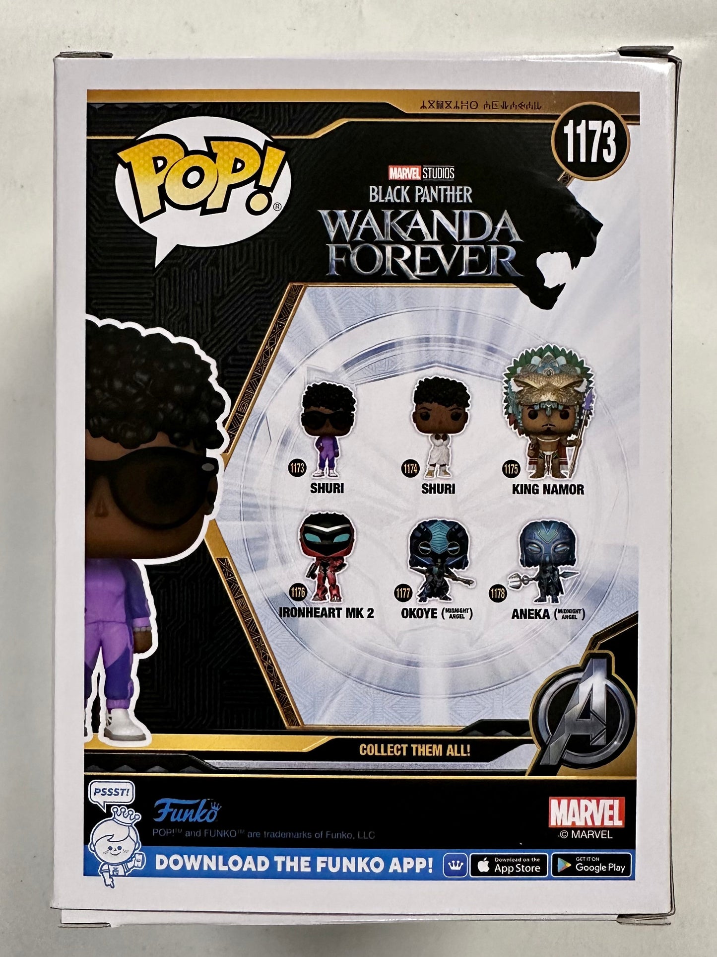 Marvel Funko Pop! - Shuri In Tracksuit #1173 Black Panther Wakanda Forever 2022