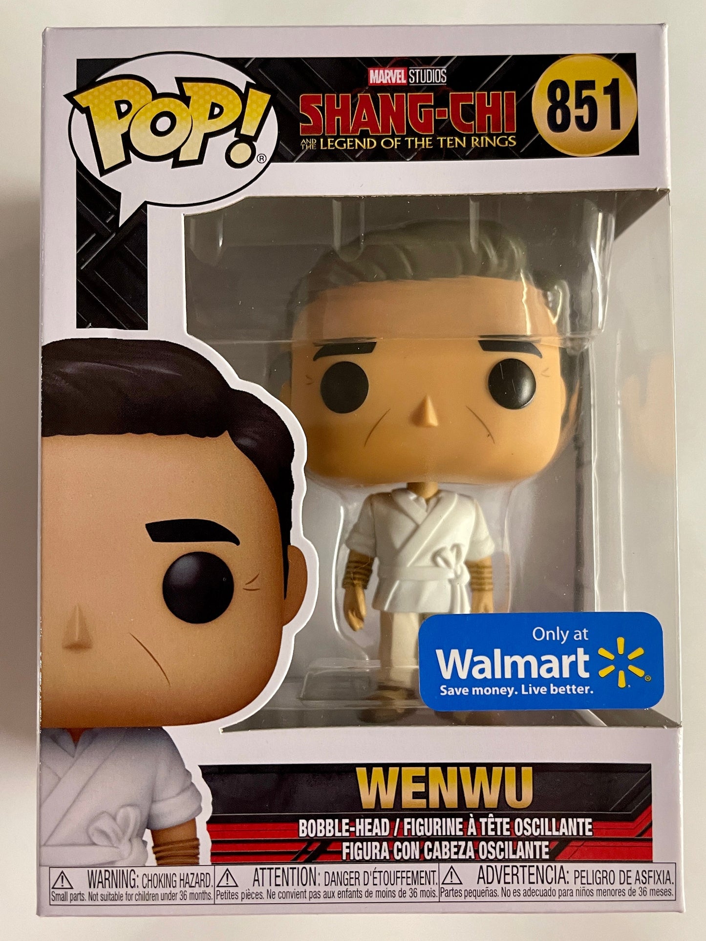 Marvel Funko Pop! - Wenwu #851 Shang-Chi Legend Of The Ten Rings Walmart Exclusive