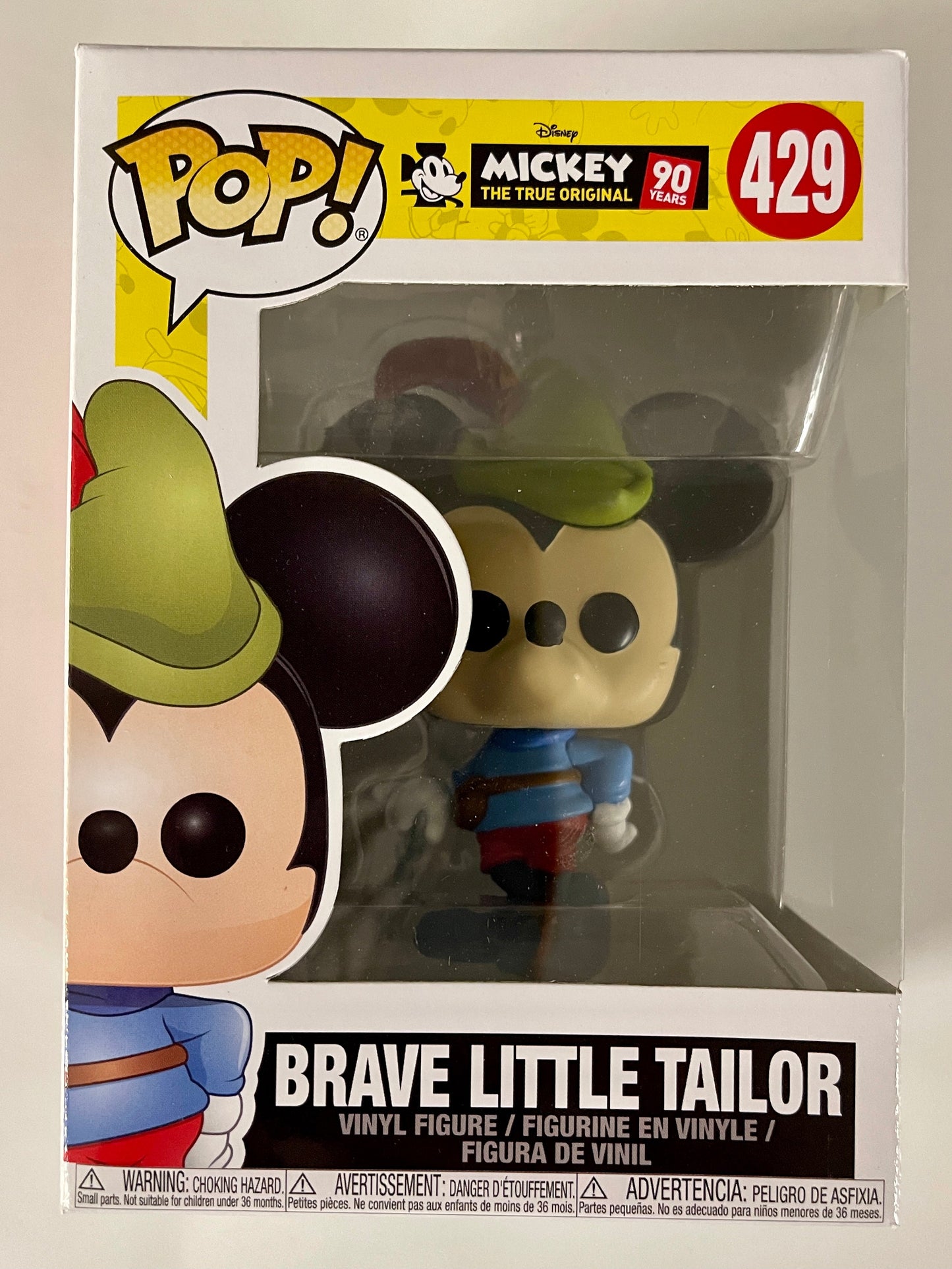 Disney Funko Pop! - Brave Little Tailor Mickey Mouse #429 90 Years True Original