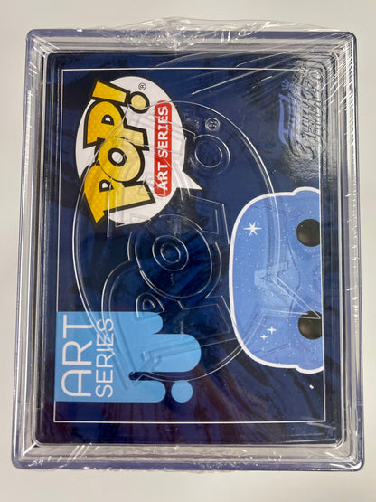 Marvel Funko Pop! - Captain America (Blue) #46 Infinity Saga Art Series in Hard Stack
