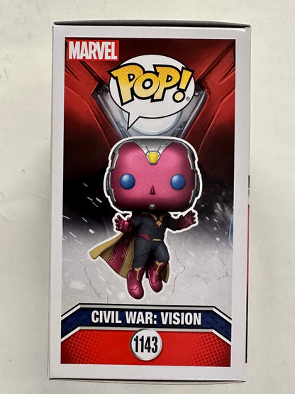 Marvel Funko Pop! - Vision #1143 Captain America Build A Scene 2023 Exclusive