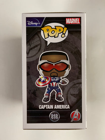 Marvel Funko Pop! - Sam Wilson Captain America #818 YOTS Amazon Exclusive