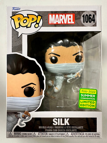 Marvel Funko Pop! - Silk (Cindy Moon) Swinging #1064 Spider-Man SDCC 2022 Summer Con Exclusive