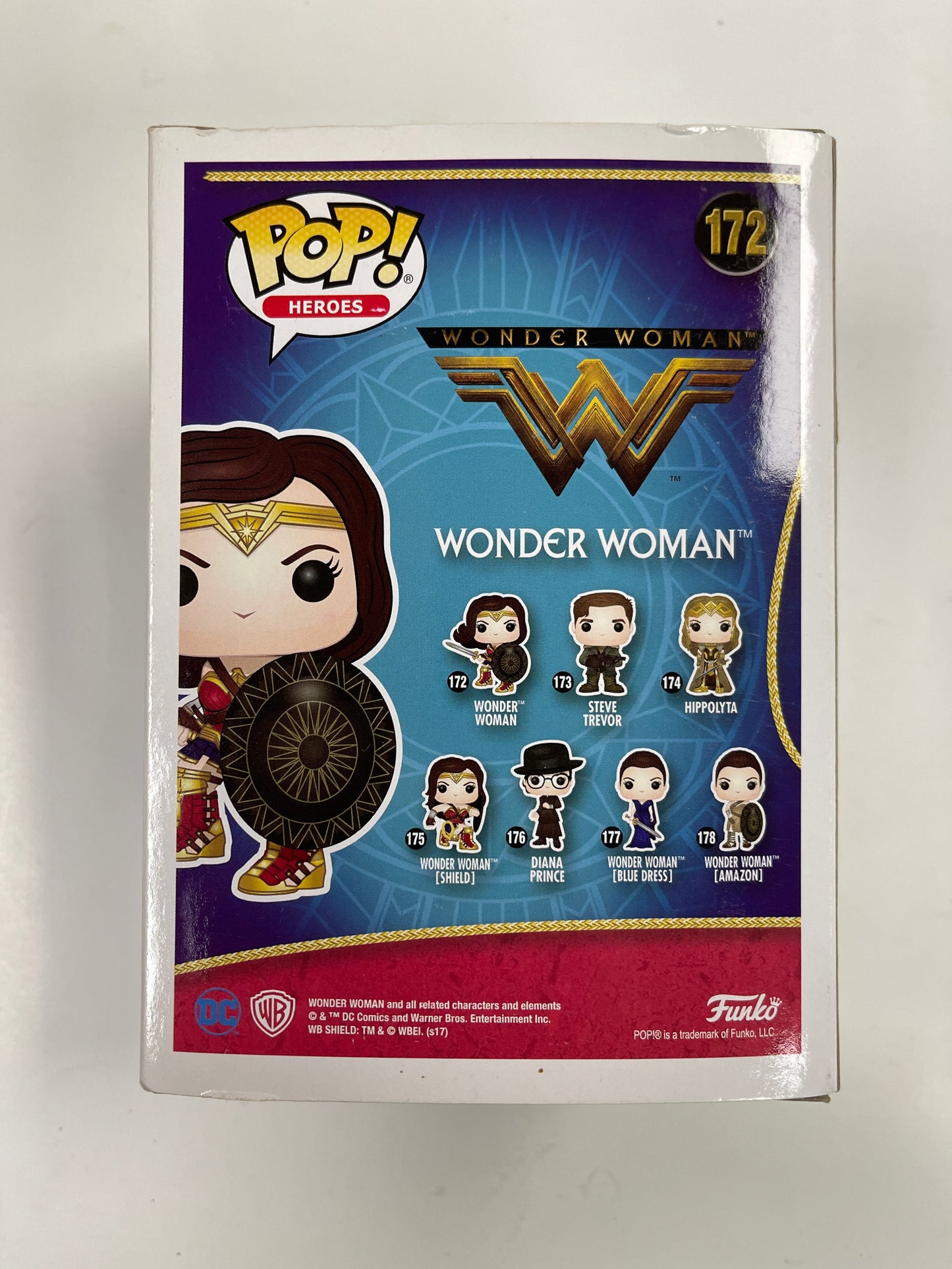 DC Funko Pop! - Wonder Woman With Sword And Shield #172 DCEU 2017