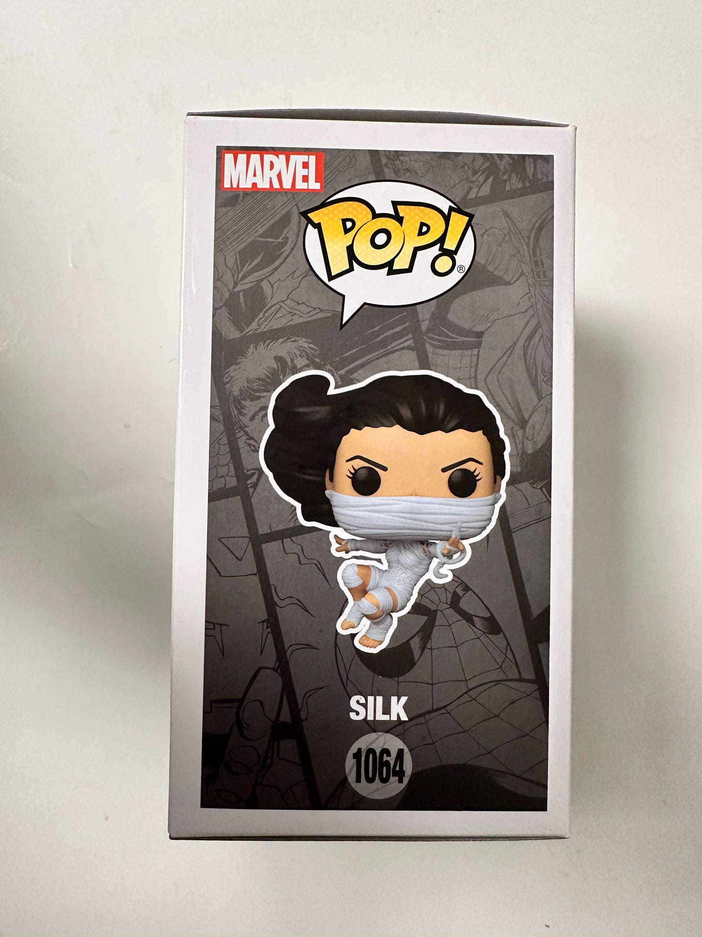 Marvel Funko Pop! - Silk (Cindy Moon) Swinging #1064 Spider-Man SDCC 2022 Summer Con Exclusive