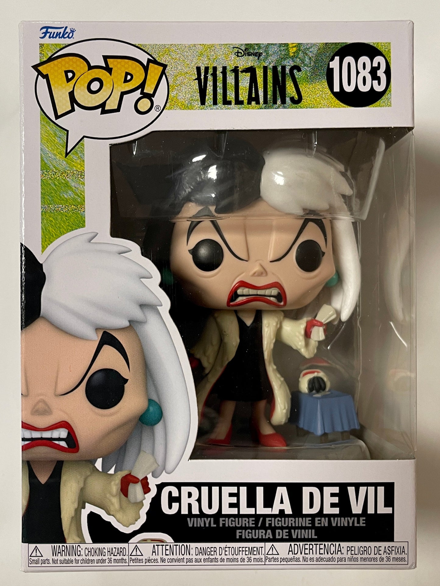 Disney Funko Pop! - Cruella De Vil #1083 Ultimate Villains 101 Dalmatians 2022