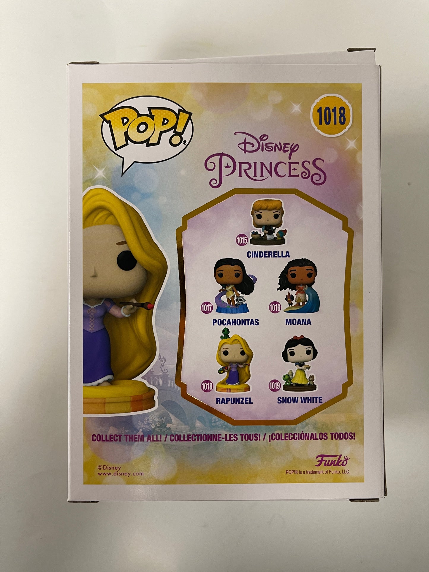 Disney Funko Pop! - Princess Rapunzel With Palette #1018 Ultimate Collection 2021