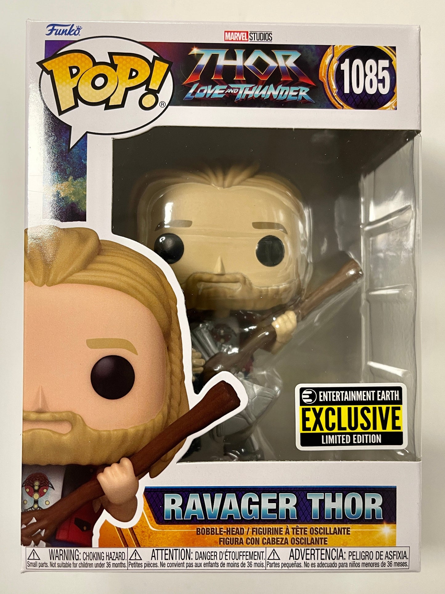 Marvel Funko Pop! - Ravager Thor With Stormbreaker #1085 Love & Thunder 2022 EE Exclusive