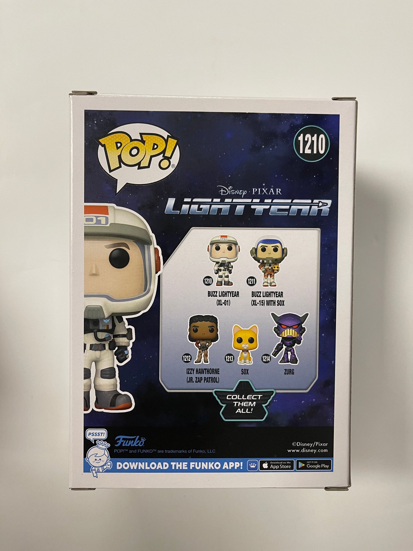 Disney Funko Pop! - Buzz Lightyear (XL-1) #1210 Pixar Lightyear 2022 Chris Evans