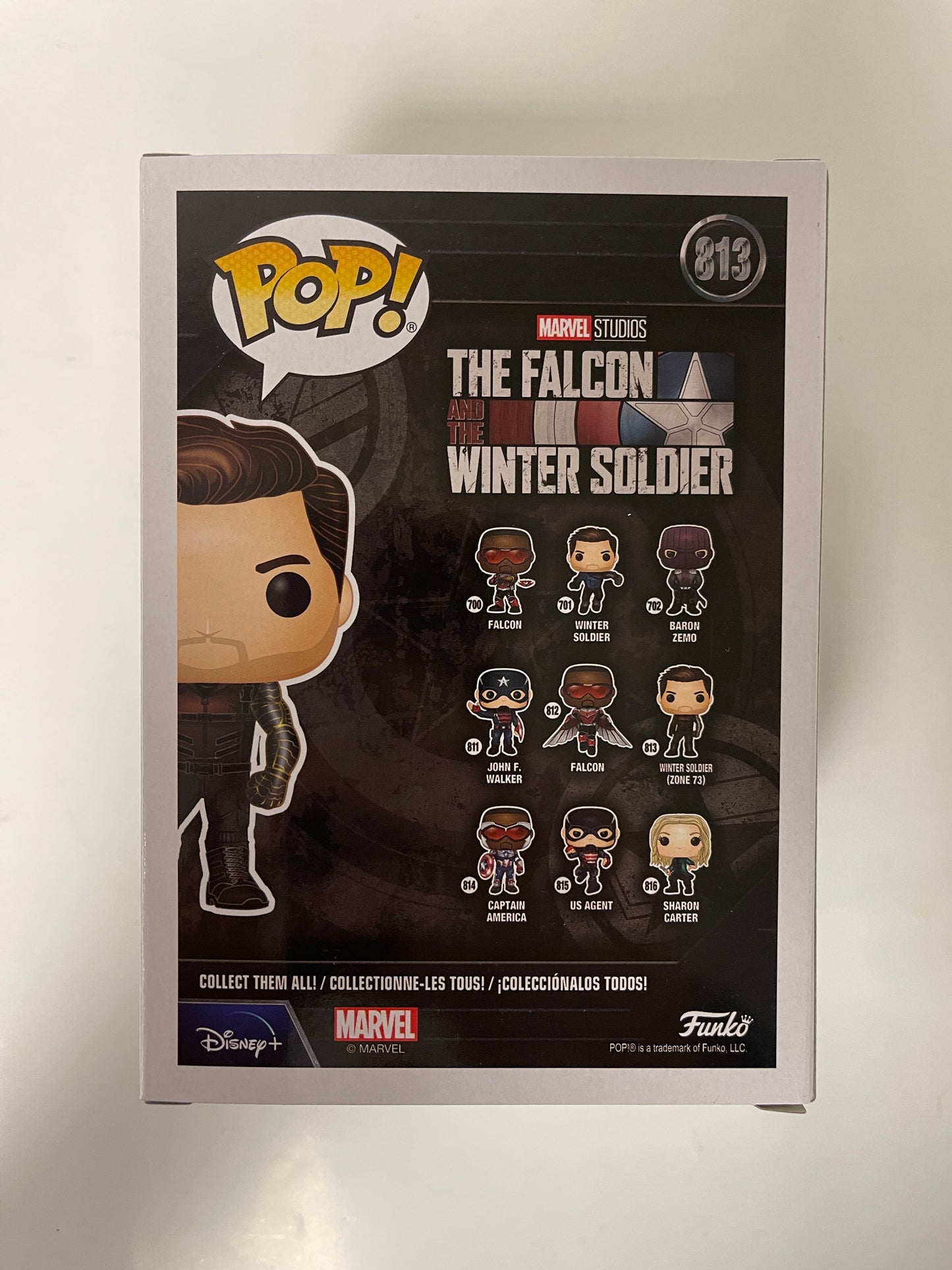 Marvel Funko Pop! - Winter Soldier (Zone 73) #813 Falcon & Winter Soldier 2021