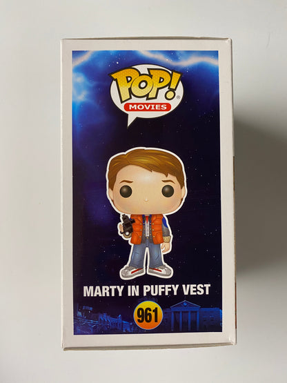 Movies Funko Pop! - Marty in Puffy Vest #961 Back to The Future 2020