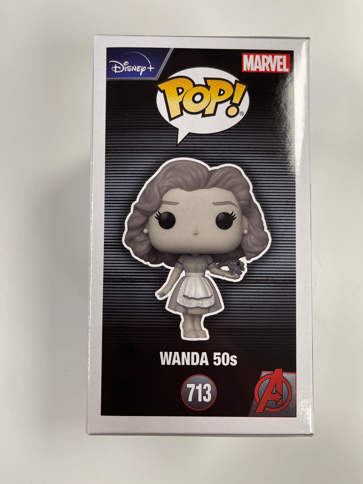 Marvel Funko Pop! - 50’s Black & White (B&W) Wanda #713 WandaVision 2021 Disney +