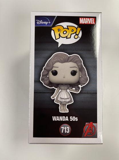 Marvel Funko Pop! - 50’s Black & White (B&W) Wanda #713 WandaVision 2021 Disney +