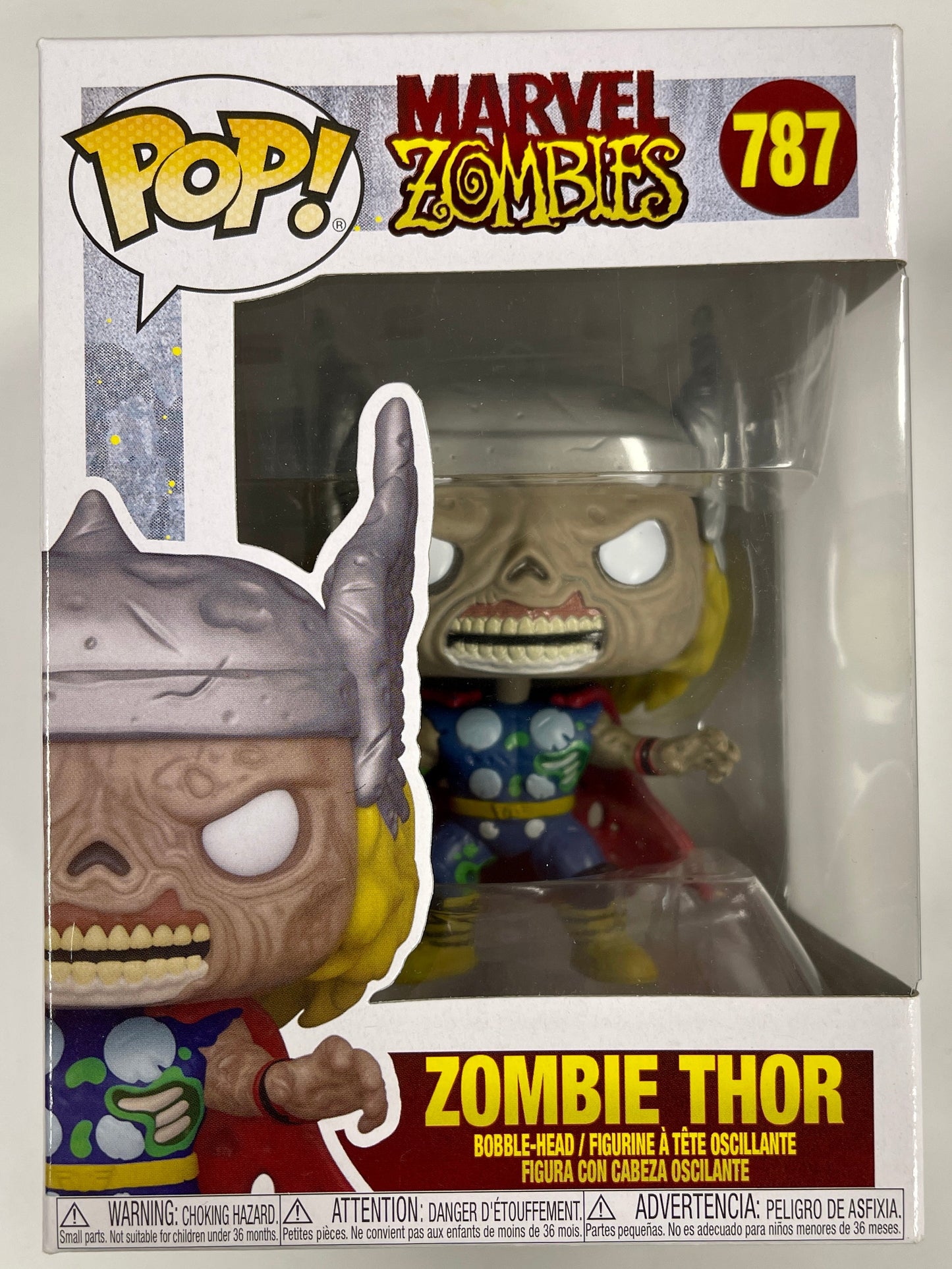 Marvel Funko Pop! - Zombie Thor With Mjornir #787 Zombies 2020
