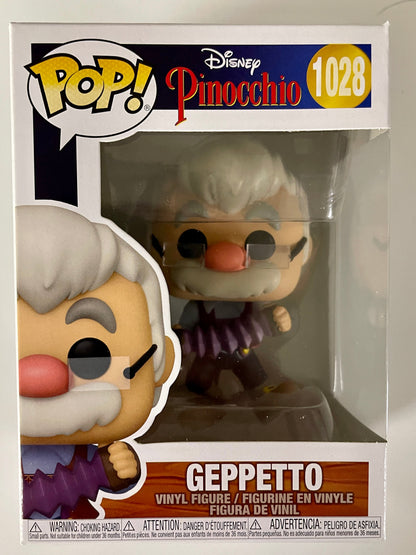 Disney Funko Pop! - Geppetto #1028 Classic Disney Cartoons Pinocchio 2021