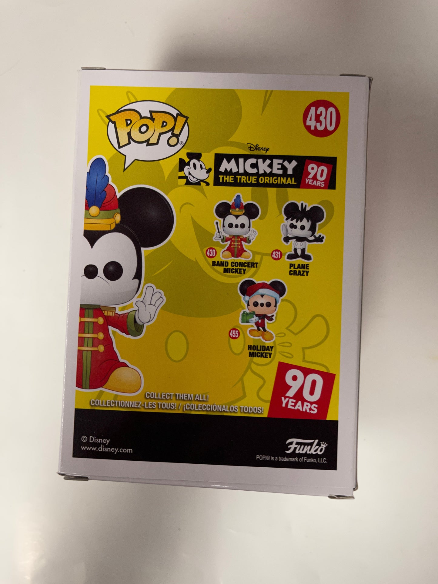 Disney Funko Pop! - Band Concert Mickey Mouse #430 True Original 90 Years 2018