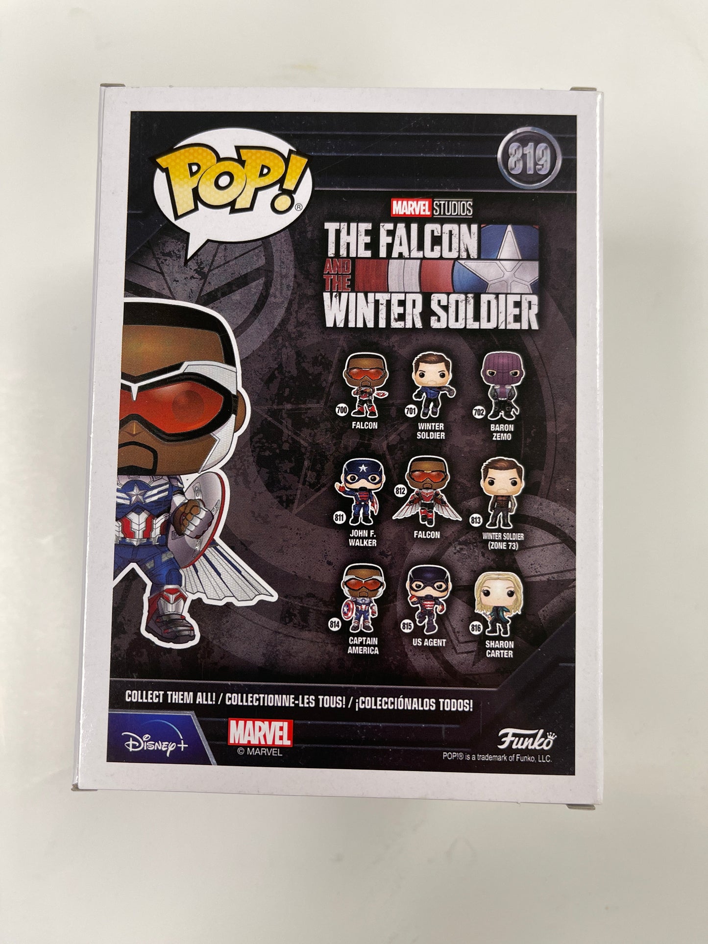 Marvel Funko Pop! - Sam Wilson Captain America #819 GameStop Exclusive