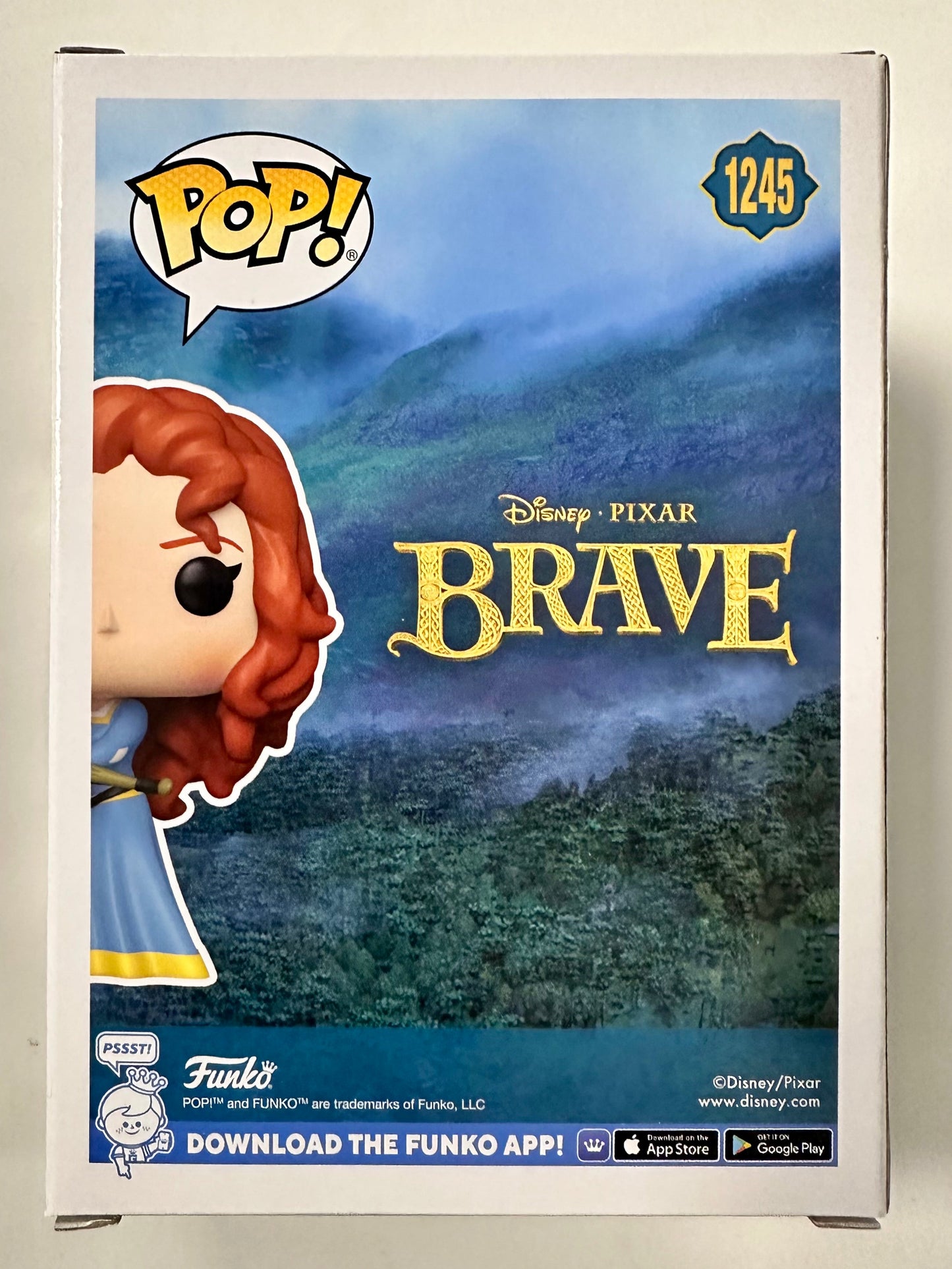 Disney Funko Pop! - Celtic Princess Merida #1245 Brave NYCC 2022 Con Exclusive