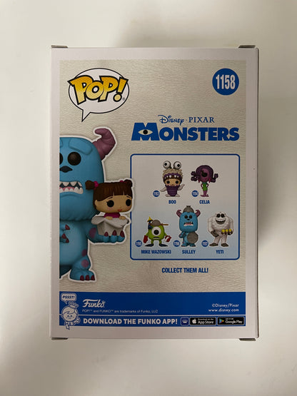 Disney Funko Pop! - Sulley With Boo #1158 Pixar Monsters Inc FS 2022 Exclusive