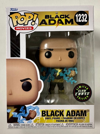 DC Funko Pop! - Black Adam #1232 DCEU Dwayne Rock Johnson Glow Chase