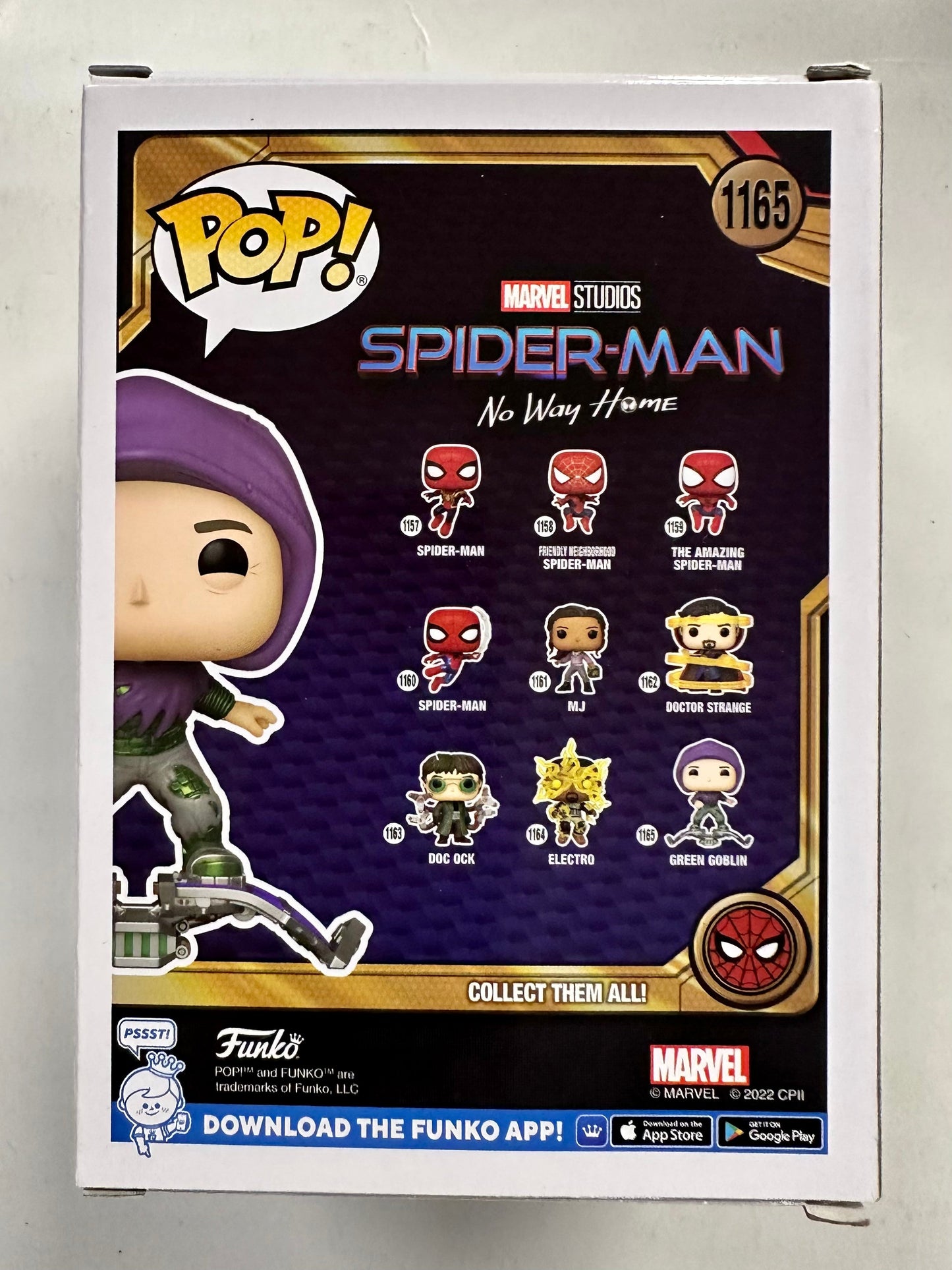Marvel Funko Pop! - Green Goblin On Glider #1165 Spider-Man No Way Home 2022